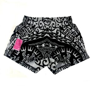 SHORT TRAINING TRIBAL BLANCO Y NEGRO
