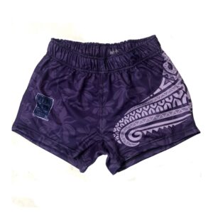 SHORT TRAINING TRIBAL POLINESICO MORADO