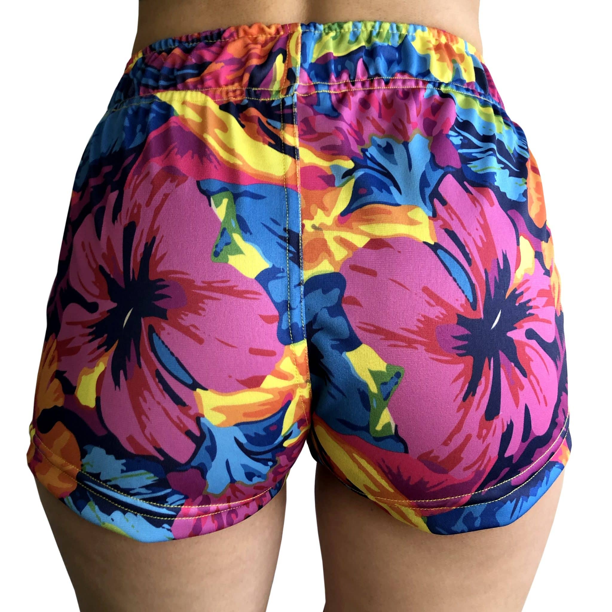 SHORT RUGBY TRAINING FLORES POLYNESICA MULTICOLOR - Imagen 4