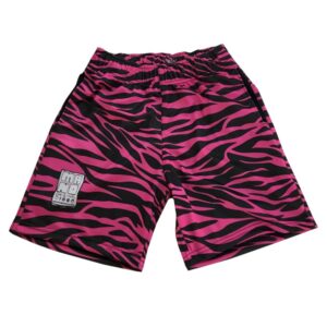 SHORT LARGO C/ BOLSILLOS ZEBRA MAGENTA