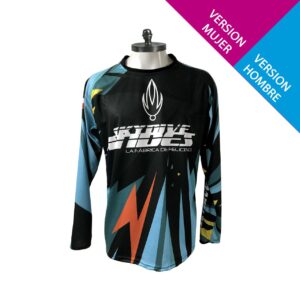 CAMISETA-JERSEY FREEFLY SKYDIVEANDES2017 RAYOS02