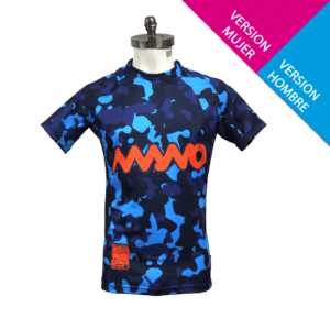 CAMISETA-JERSEY RUGBY TRAINING CAMO AZUL