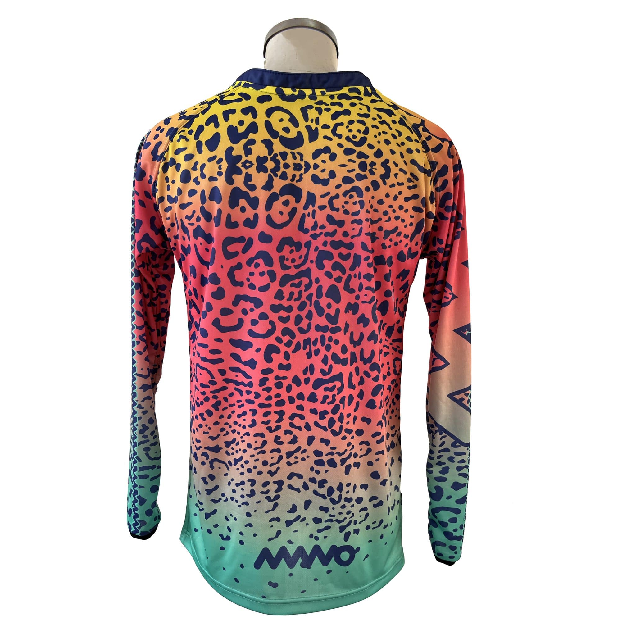 CAMISETA FREERIDER MANO CHEETAH TURQUESA SANDIA Y AMARILLO - Imagen 3