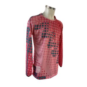 CAMISETA FREERIDER MANO SEMITONO ROSA