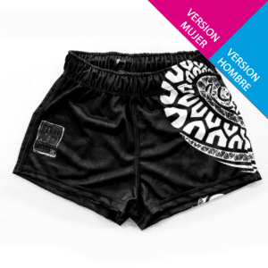 SHORT RUGBY TRAINING NEGRO TRIBAL