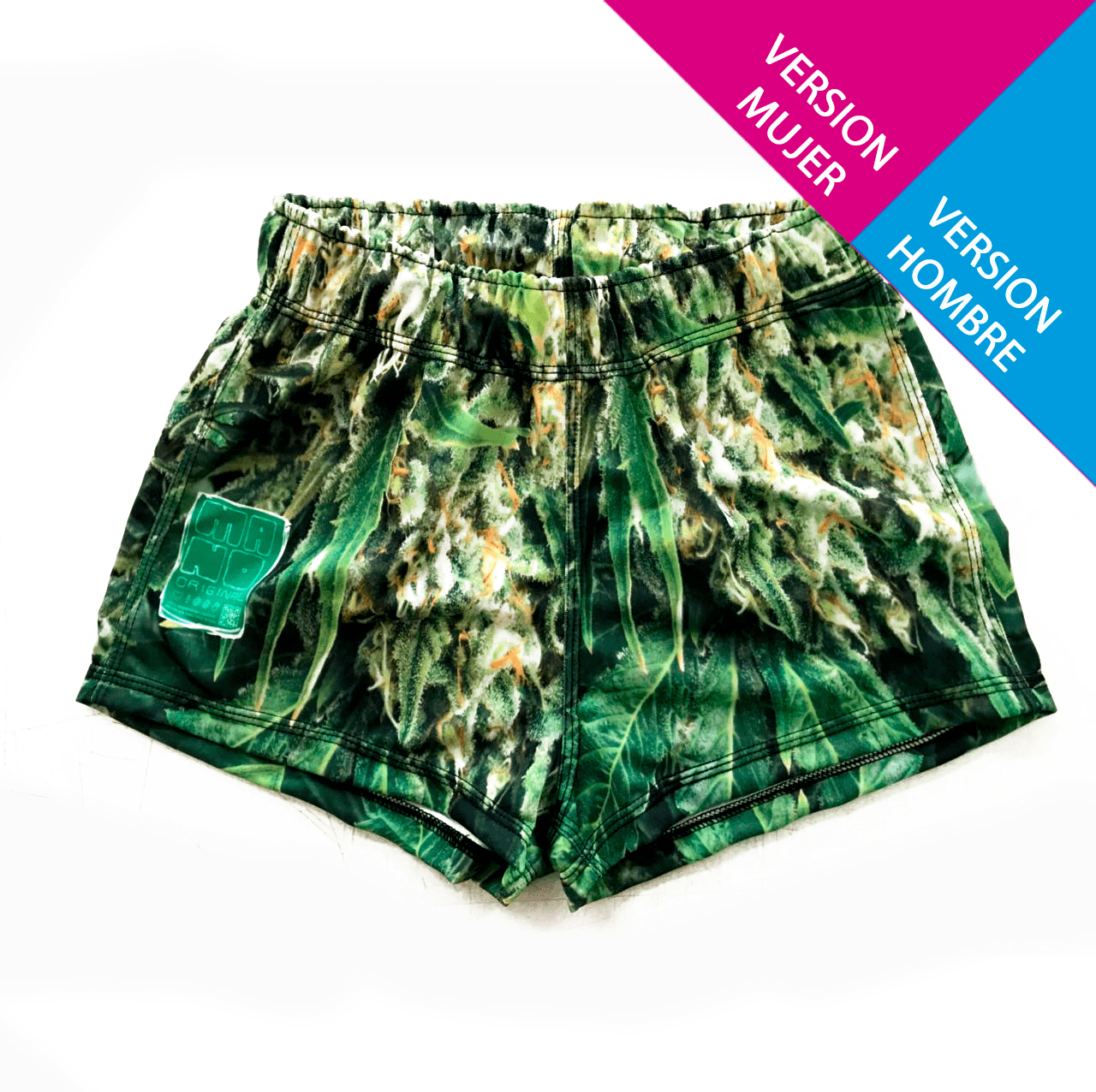 SHORT RUGBY TRAINING VERDE FRUTAL