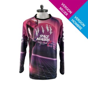 CAMISETA-JERSEY FREEFLY SPACE INVADERS FREEFLY CAMP 7 MAGENTA