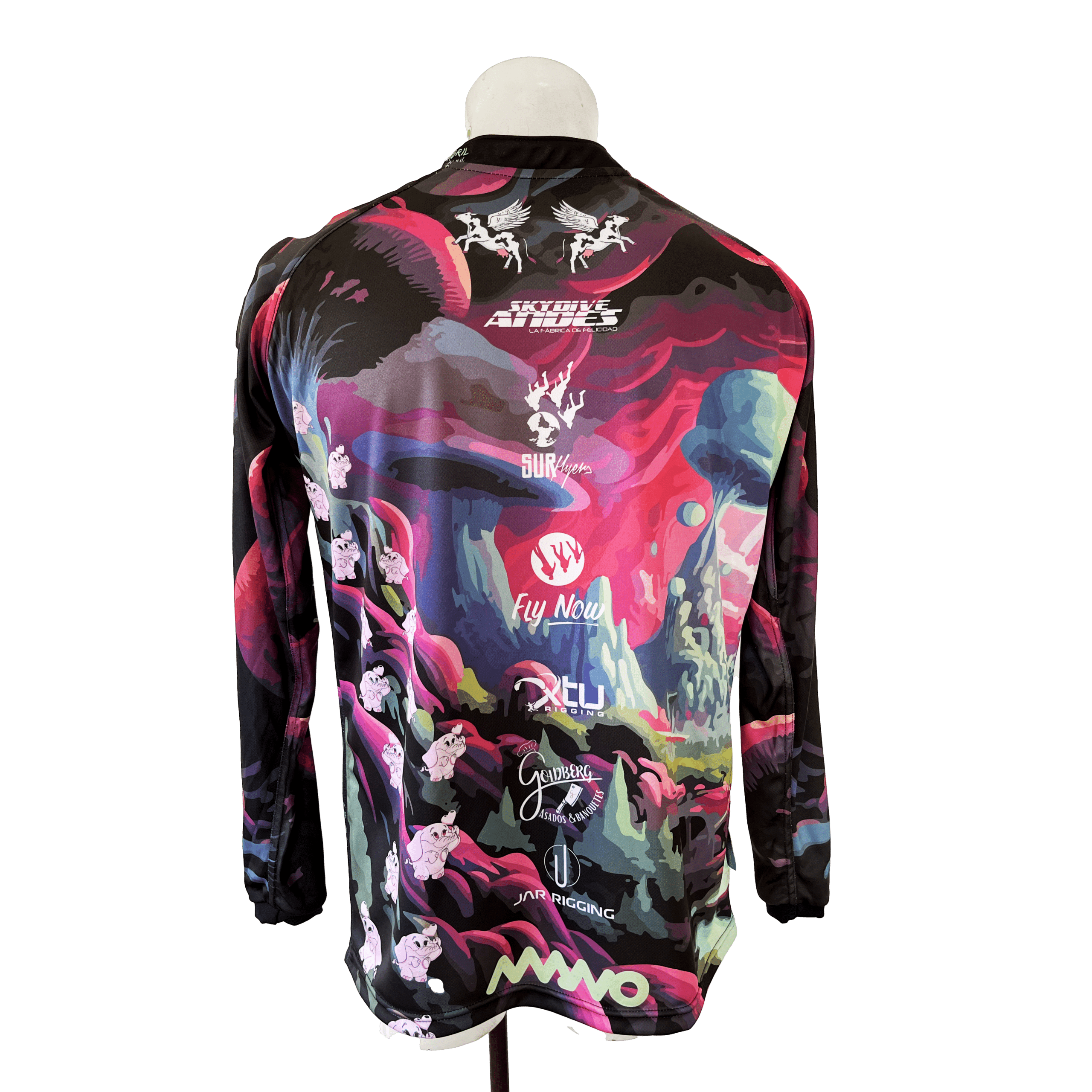 CAMISETA FREERIDER MANO 2024 MINICAMP 3 ABRIL VUELOS MIL HOMBRE - Imagen 2