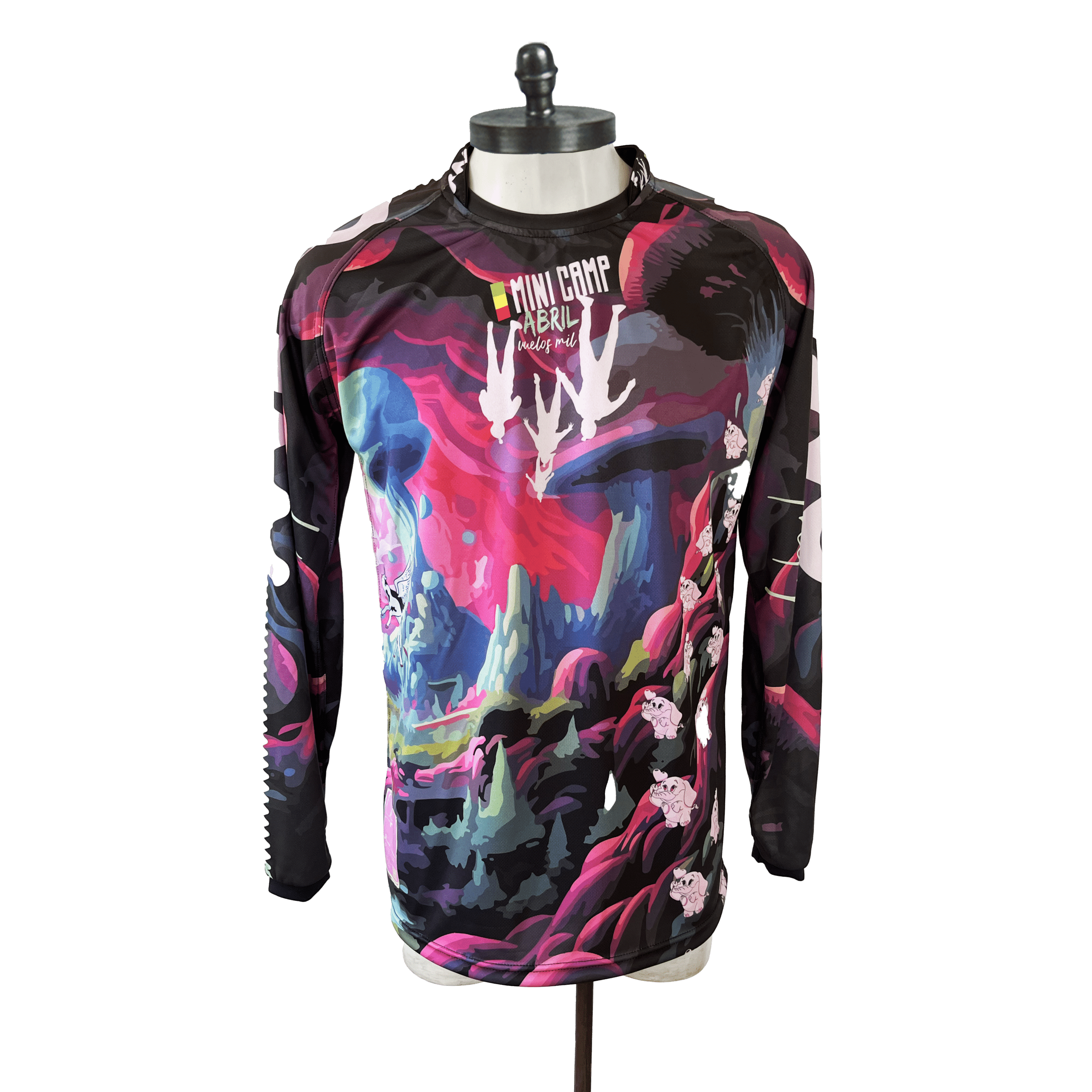 CAMISETA FREERIDER MANO 2024 MINICAMP 3 ABRIL VUELOS MIL HOMBRE