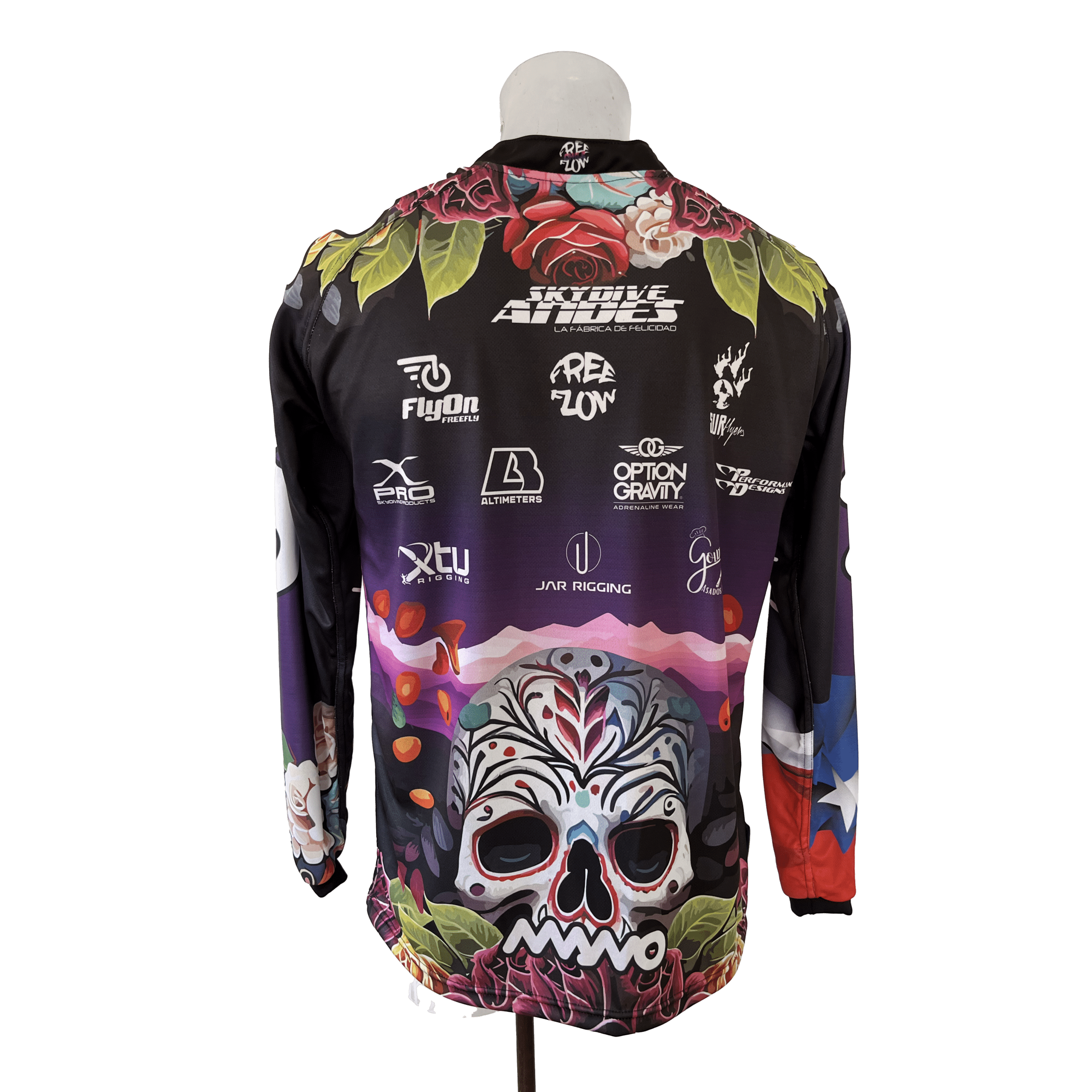 CAMISETA FREERIDER MANO 2024 FREEFLOW CHILE HOMBRE - Imagen 3