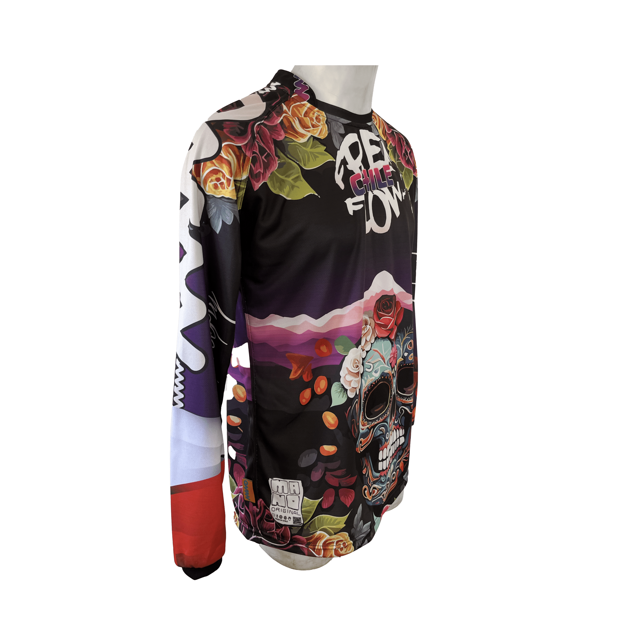 CAMISETA FREERIDER MANO 2024 FREEFLOW CHILE HOMBRE - Imagen 2